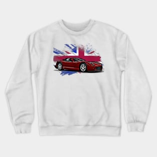 Cerbera United Kingdom Print Crewneck Sweatshirt